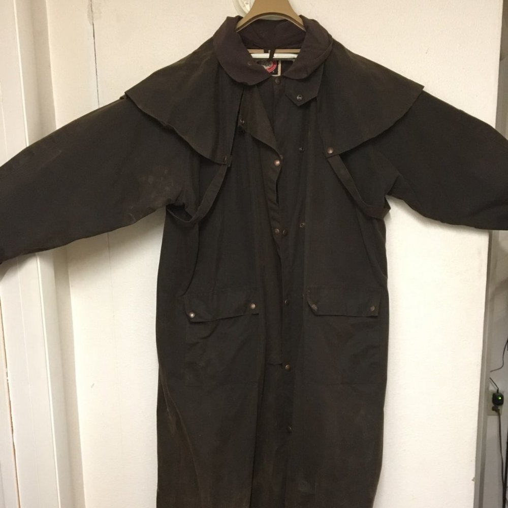 Oilskin Duster coat